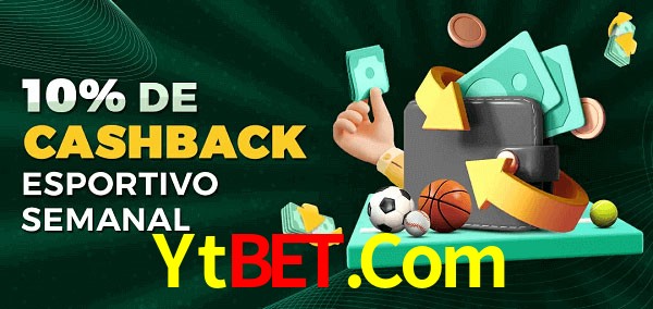 10% de bônus de cashback na Ytbet.Com